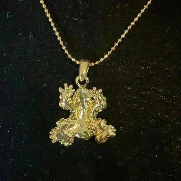 Lauren-Spencer Frog Necklace - Picture 5 of 10